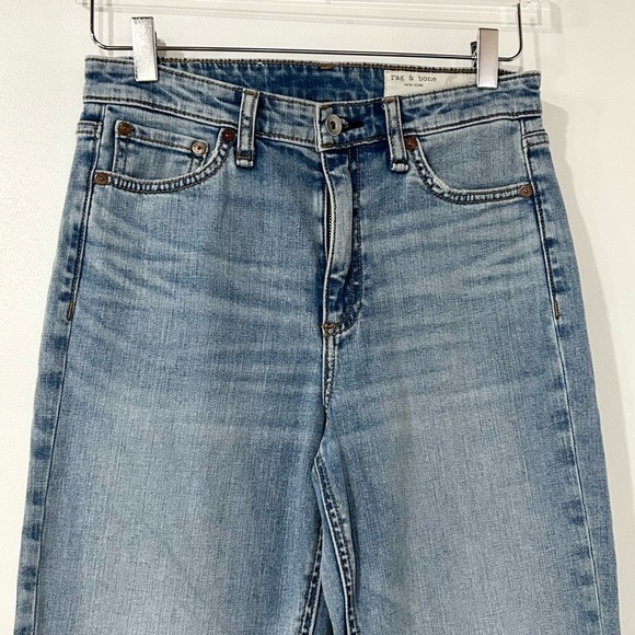 Rag & Bone Nina High-Rise Comfort Stretch Cigarette Jean in Lou 26 - Picture 6 of 11